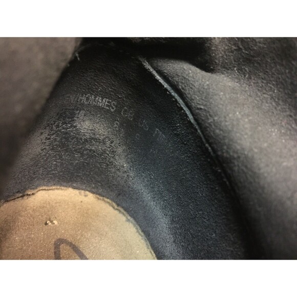 Clarks originals men size US 9M GB 8.5 gray leather ankle  lace up boots - Picture 11 of 12